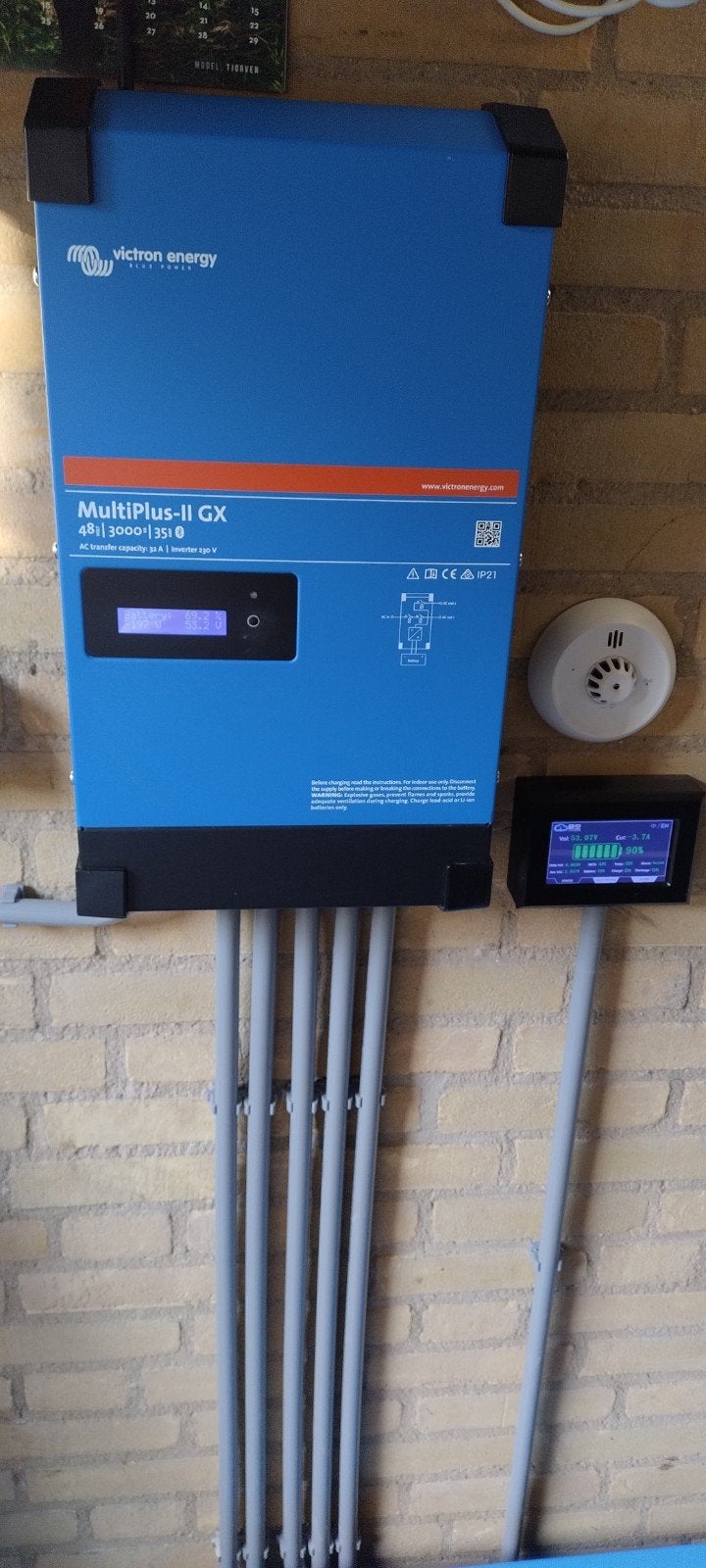 Thuisbatterij thuisaccu victron multiplus ii 12 kwh, Ophalen, Zo goed als nieuw