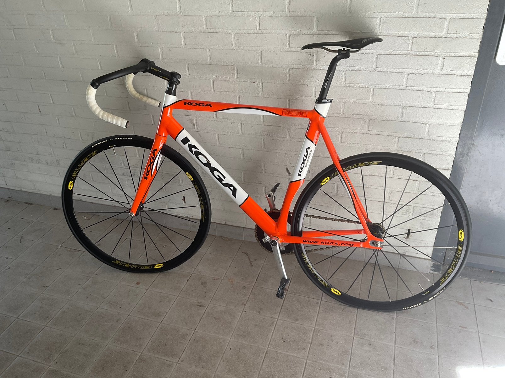 Te koop: Koga Full Pro Track baanfiets, Fietsen en Brommers, Ophalen, Heren, Aluminium, Zo goed als nieuw