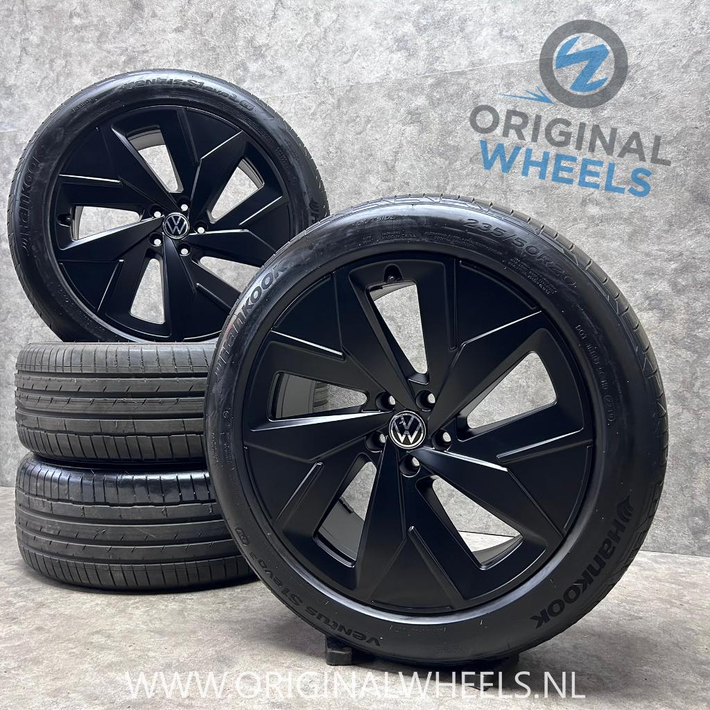 20 inch originele Ystad velgen + zomerbanden Volkswagen ID.4, Auto-onderdelen, Banden en Velgen, Gebruikt, Banden en Velgen, Ophalen of Verzenden