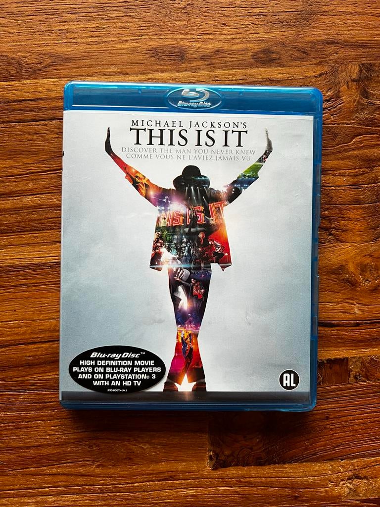 Michael Jackson - This Is It (Blu-ray) dvd/film, Cd's en Dvd's, Blu-ray, Ophalen of Verzenden, Zo goed als nieuw, Muziek en Concerten