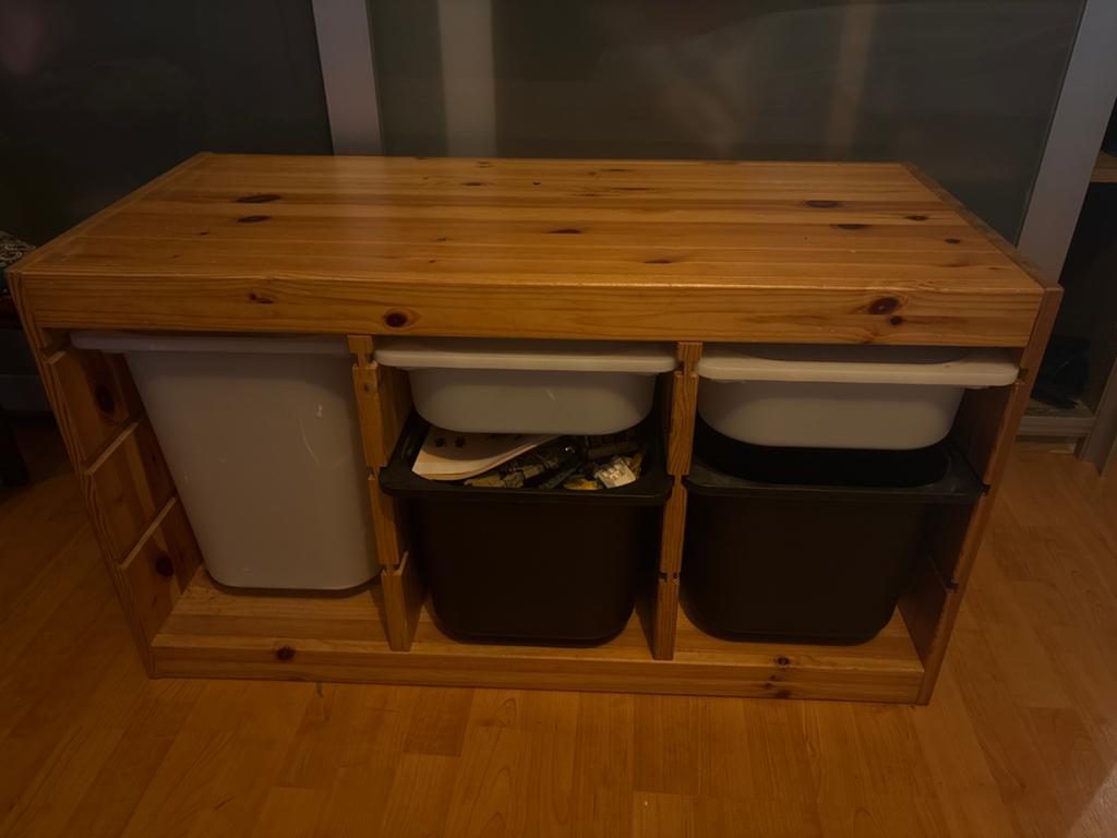 IKEA Trofast opbergmeubel met 5 bakken, Ophalen, Gebruikt, Kast