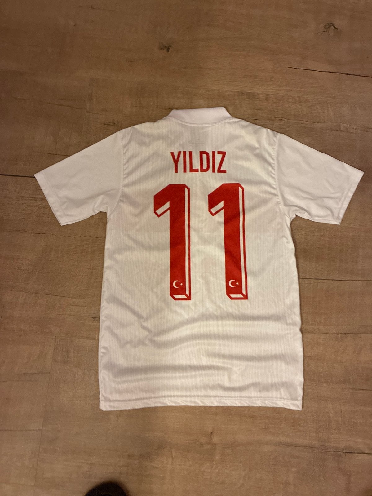 Kenen Yildiz Turkije Thuisshirt #11, Ophalen of Verzenden, Zo goed als nieuw, Wit, Overige typen