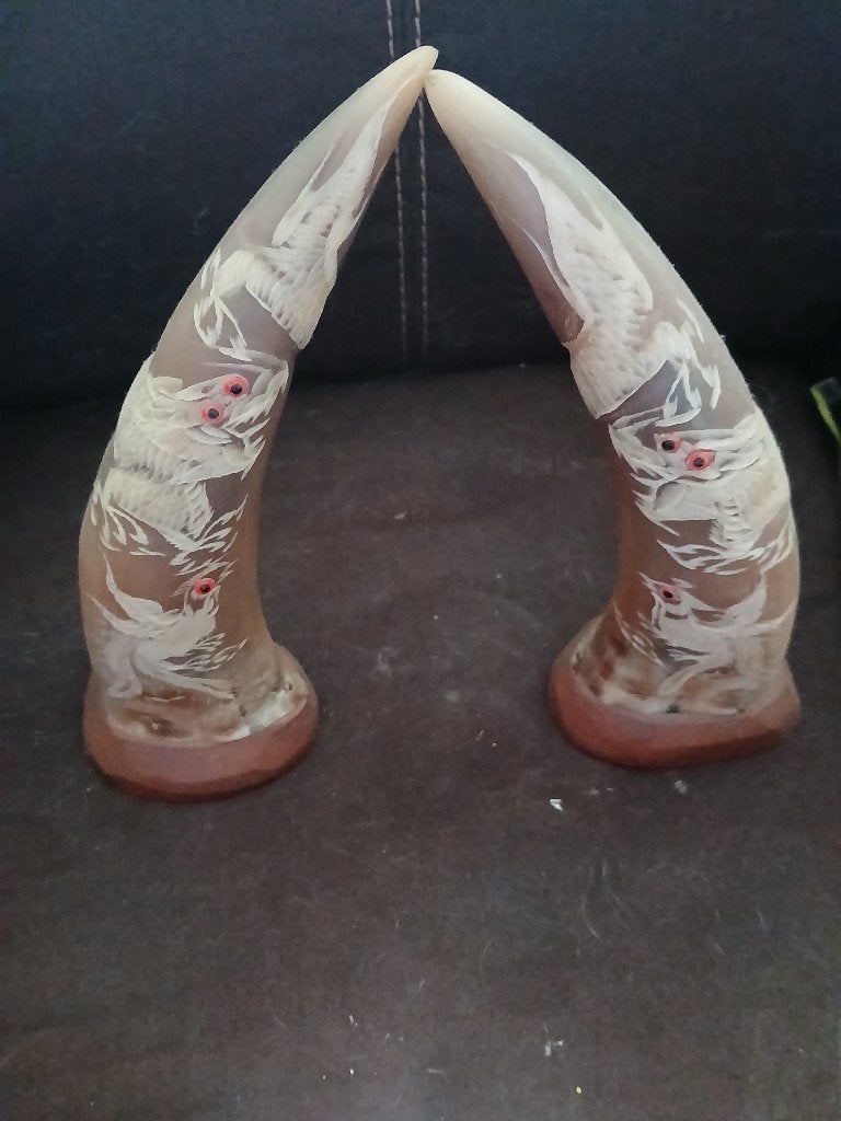 Hoorns, Ophalen of Verzenden, Zo goed als nieuw, Overige soorten, Beeldje of Figuurtje