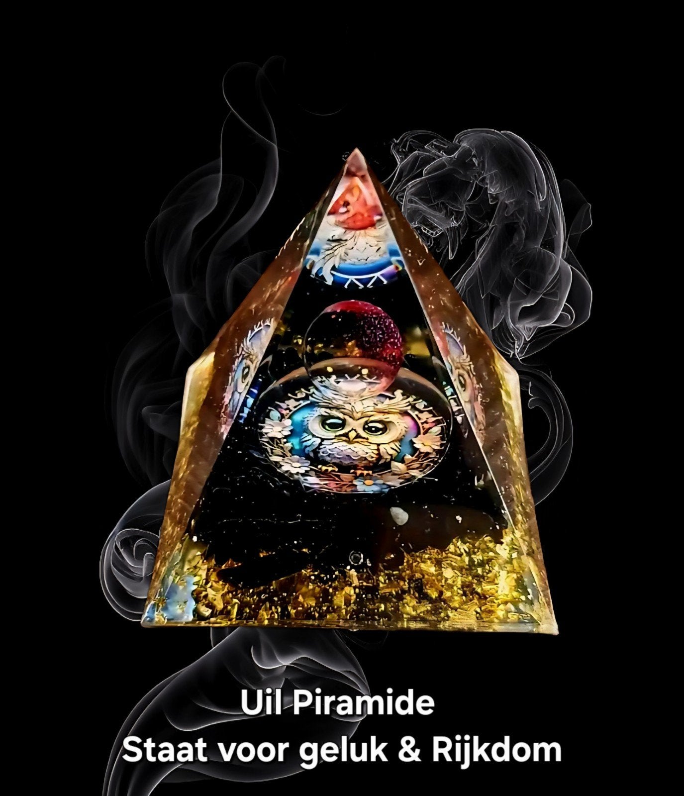 Uil Piramide - Geluk & Rijkdom, Ophalen of Verzenden, Nieuw, Overige typen