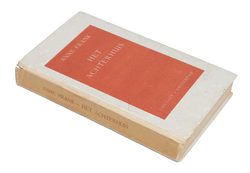 Anne Frank – Het Achterhuis – Eerste druk (1947), Gelezen, Ophalen of Verzenden, Nederland, Anne Frank
