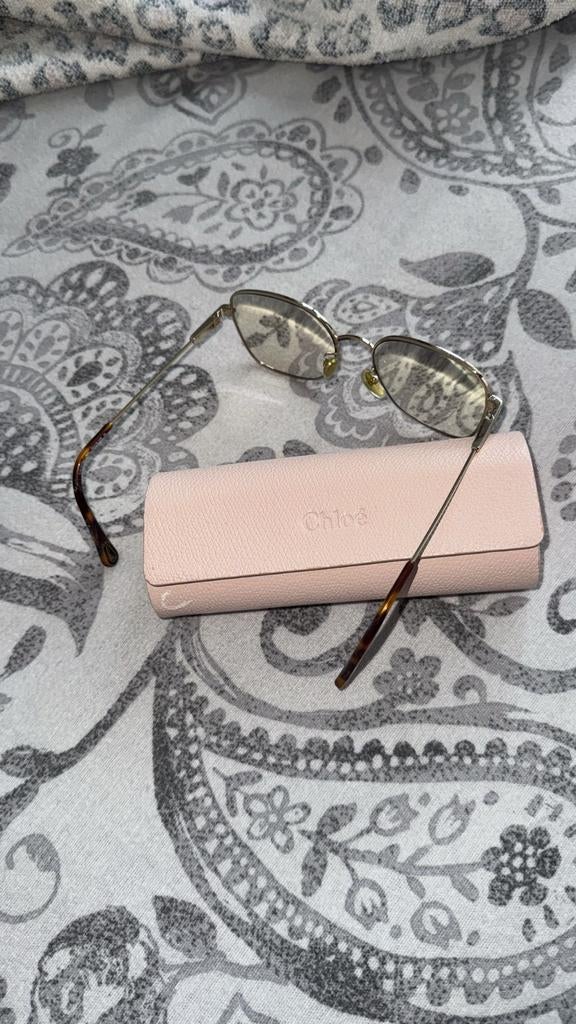 Chloé Optische Bril - Goud & Tortoise met originele case, Overige merken, Overige kleuren, Ophalen of Verzenden, Zo goed als nieuw