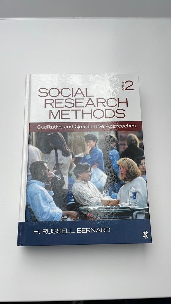 Social research methods, Boeken, Studieboeken en Cursussen, Ophalen of Verzenden, Beta, Zo goed als nieuw, WO