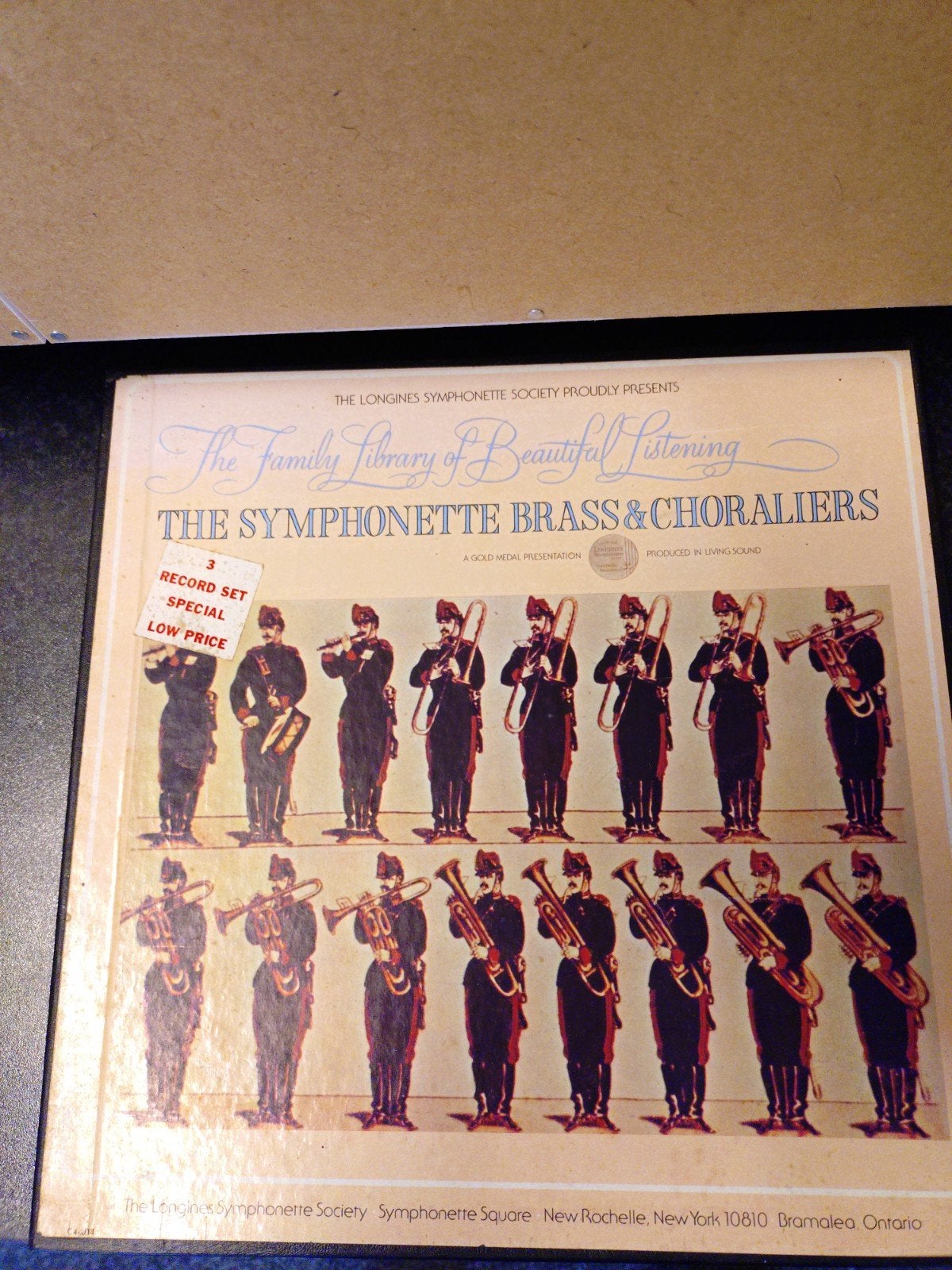 The Symphonette Brass & Choraliers - The Family Library, Boxset, Ophalen of Verzenden, Gebruikt, 12 inch
