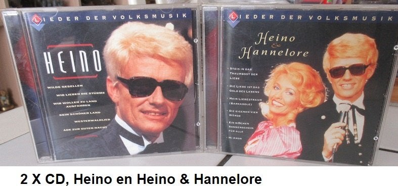2 x CD, Heino & Heino en Hannelore, Ophalen of Verzenden, Zo goed als nieuw, Europees