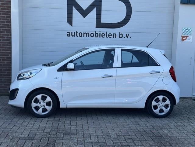 Kia Picanto 1.0 CVVT BusinessLine-DealerOnderhouden-Navi-LED, Voorwielaandrijving, Euro 5, Stof, Gebruikt