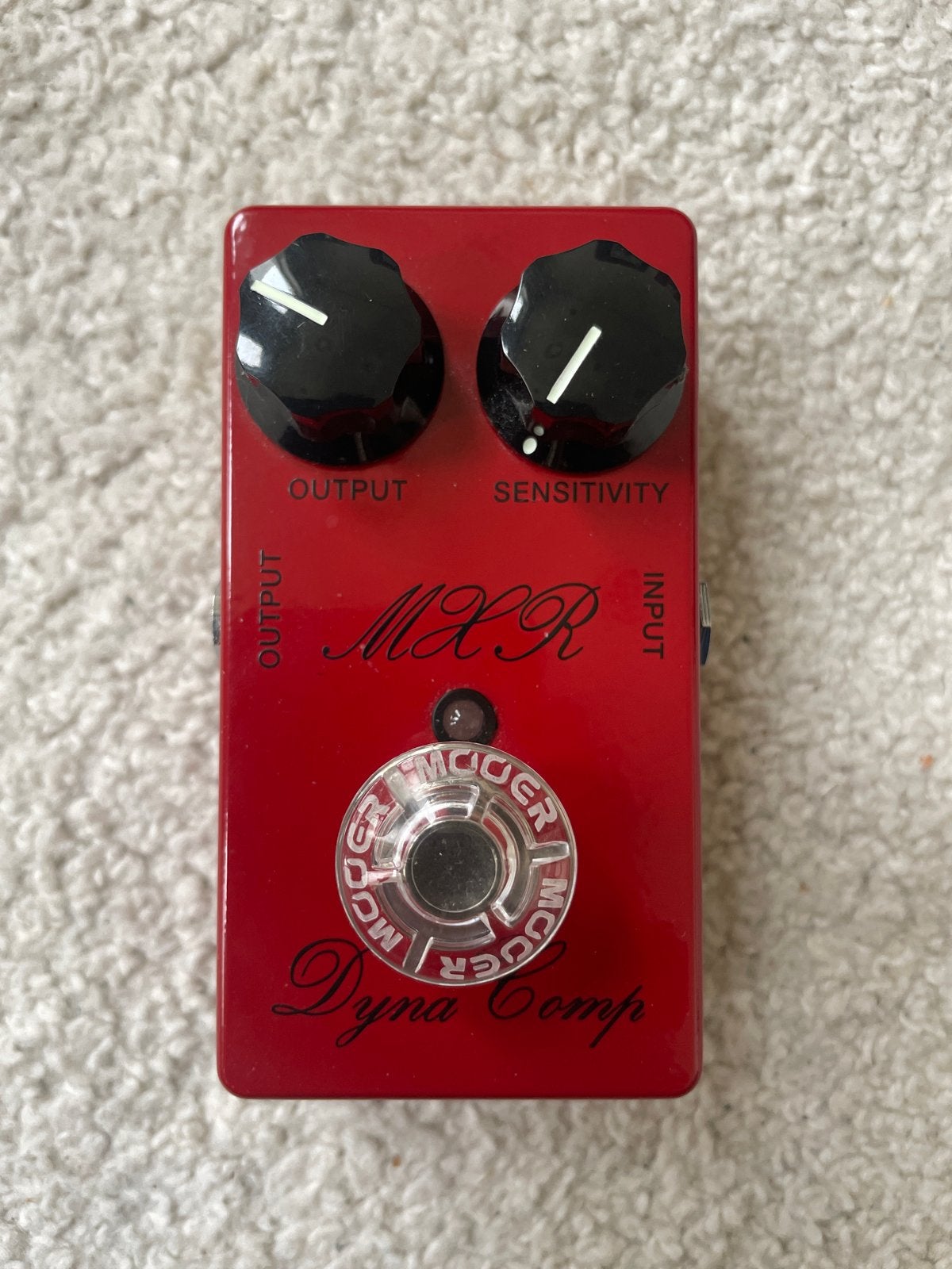 MXR Dyna Comp Compressor Pedaal Script!, Muziek en Instrumenten, Ophalen of Verzenden, Zo goed als nieuw, Compressor