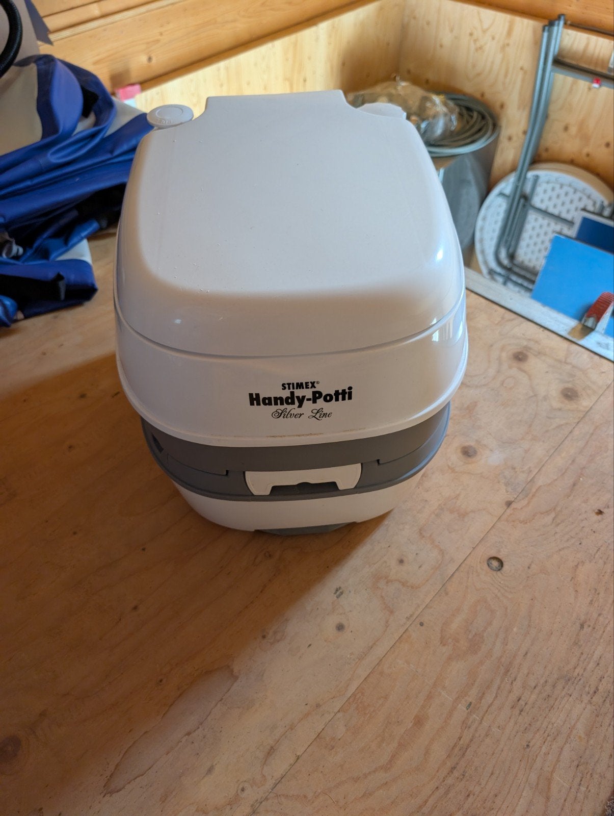 Stimax Handy-Potti camping toilet, Ophalen, Zo goed als nieuw