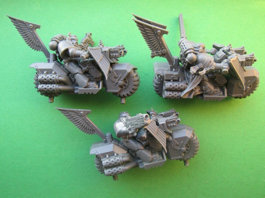 Ravenwing Bike Squad., Hobby en Vrije tijd, Verzenden, Zo goed als nieuw, Warhammer 40000, Figuurtje(s)