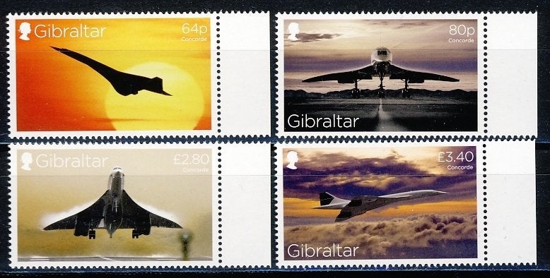 Gibraltar 1905/08 Vliegtuigen 2019 postfris, Ophalen of Verzenden, Postfris