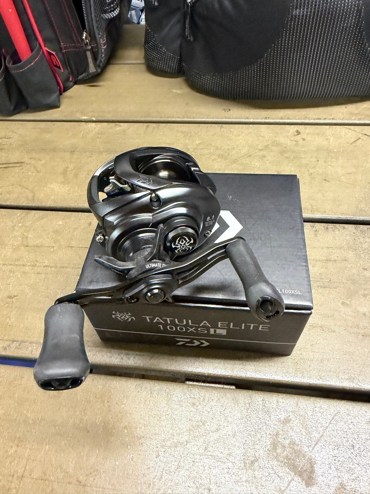Daiwa Tatula Elite 100 XSL Baitcasting Reel, Ophalen of Verzenden, Zo goed als nieuw, Molen