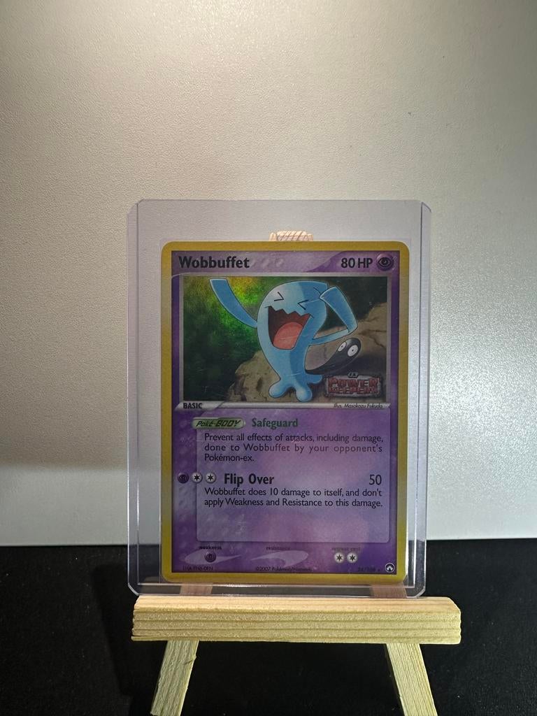 Wobbuffet reverse holo 24/108, Ophalen of Verzenden, Zo goed als nieuw, Losse kaart, Foil