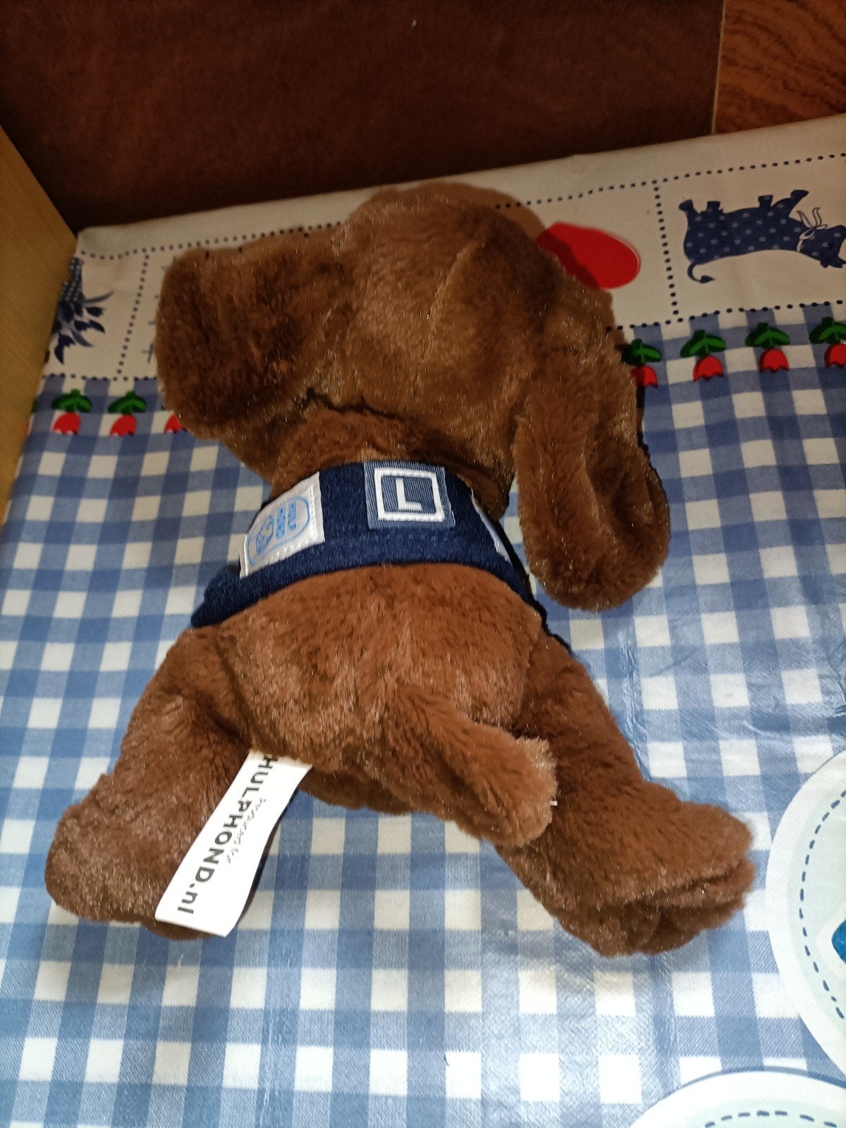 Hulphond Nederland bruine hond knuffel 26 cm groot, Kinderen en Baby's, Speelgoed | Knuffels en Pluche, Ophalen of Verzenden, Zo goed als nieuw