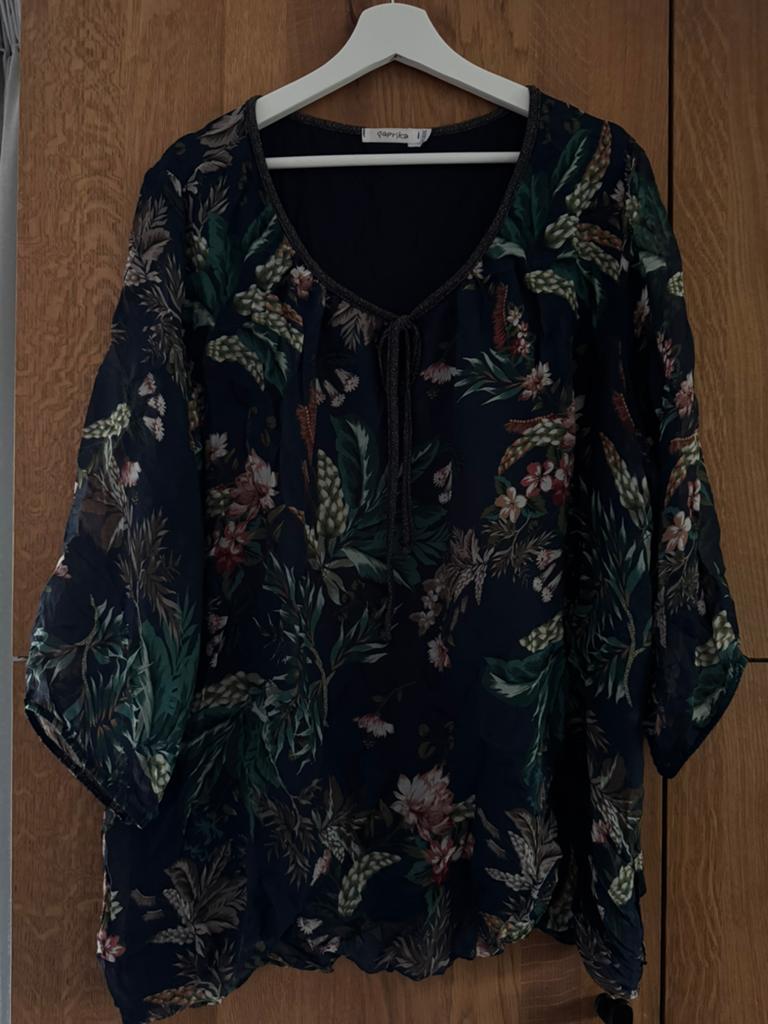 Prachtige blouse Paprika XXL/XXXL, Ophalen of Verzenden, Zo goed als nieuw, Maat 46/48 (XL) of groter, Zwart