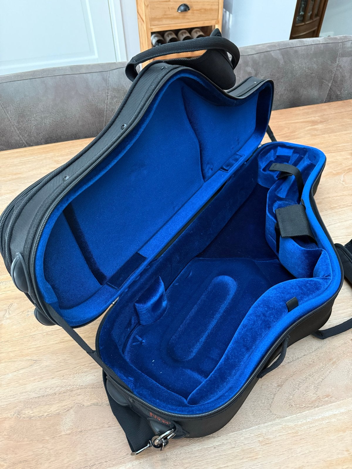 Protec koffer voor blaasinstrument met diverse opbergvakken, Ophalen, Zo goed als nieuw, Overige instrumenten