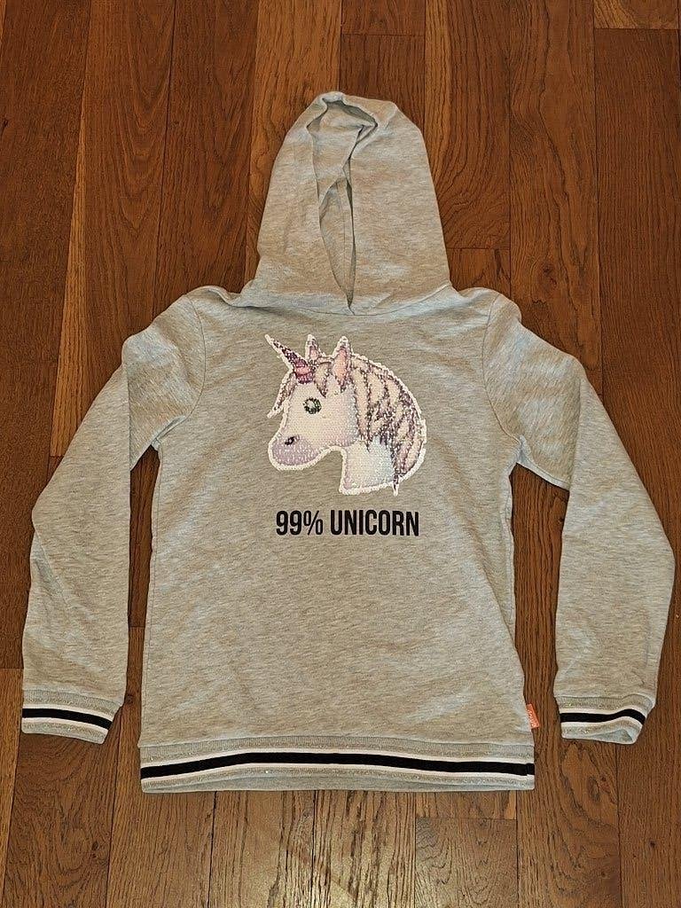 Hoodie unicorn maat 158/164, Ophalen of Verzenden, Gebruikt, Meisje, Trui of Vest