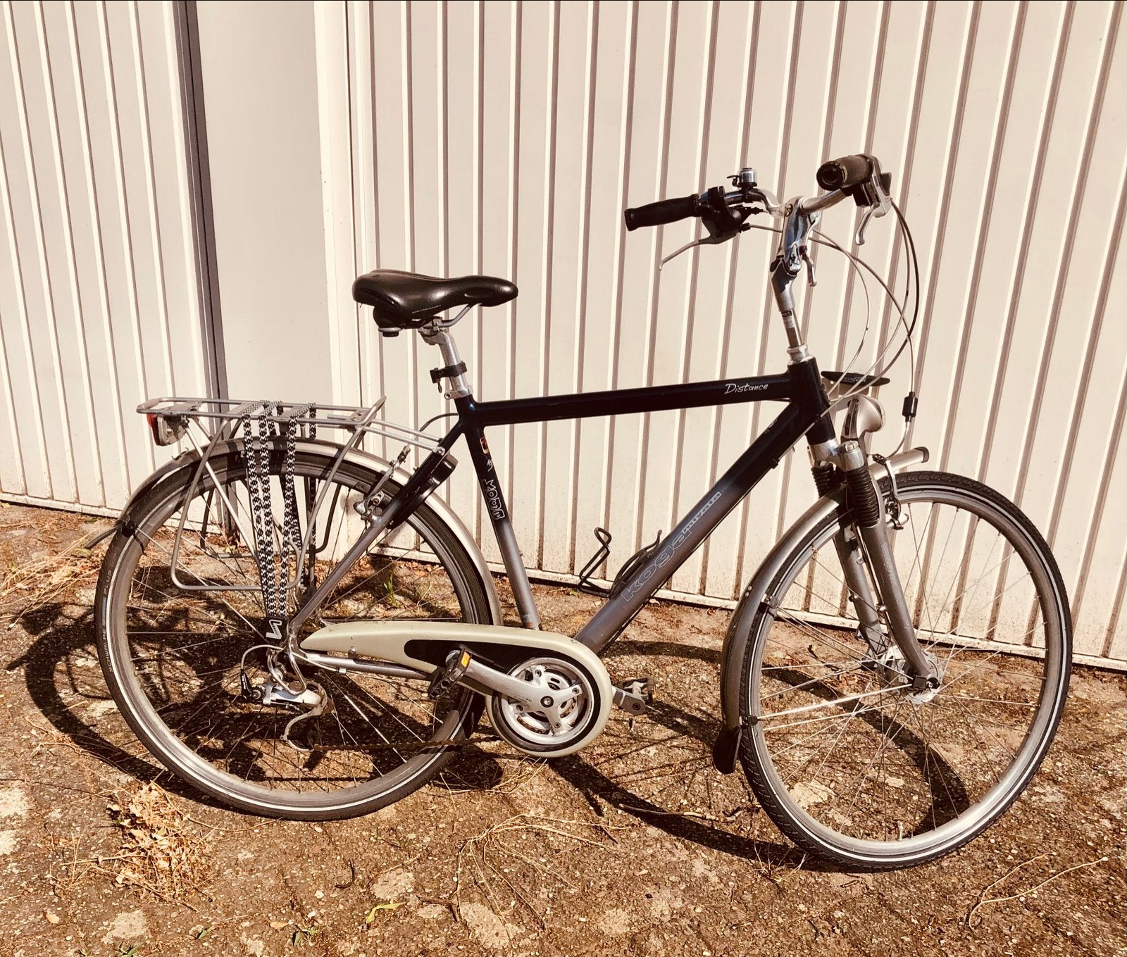 Koga Distance Herenfiets met Leren Handgrepen, Ophalen, Gebruikt, Overige merken, Versnellingen