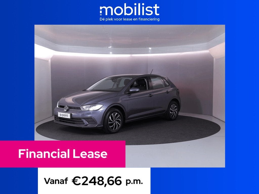 Volkswagen Polo 1.0 TSI Go (bj 2022), LED verlichting, Gebruikt, 1072 kg, 49 €/maand
