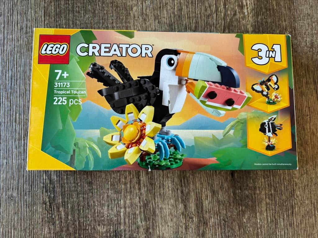Lego 31173 tropische toekan, Kinderen en Baby's, Speelgoed | Duplo en Lego, Ophalen, Zo goed als nieuw