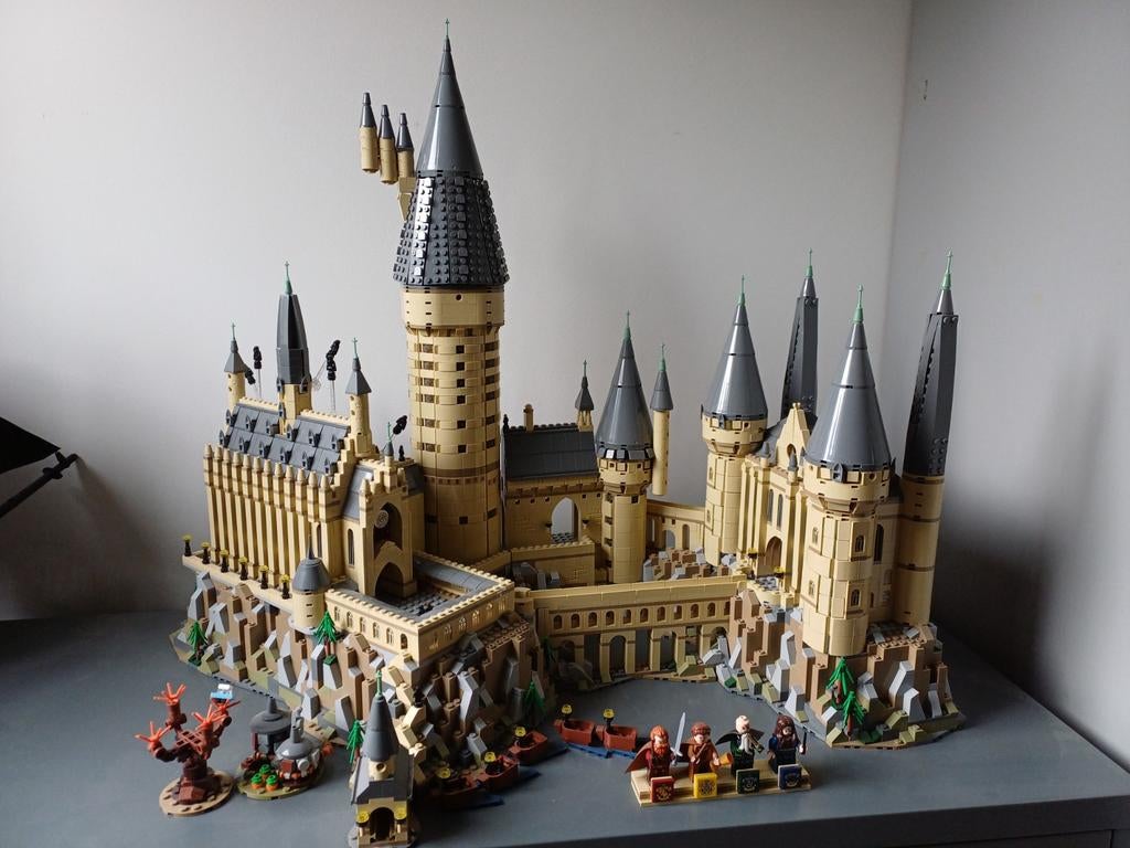Bouwstenen 71043 Hogwarts Castle Zweinstein 6020 pcs., Ophalen, Zo goed als nieuw, Overige merken