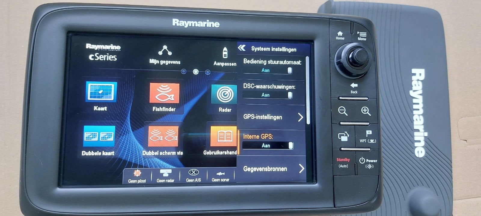Raymarine C95 MFD GPS-kleurenplotterdisplay fishfinder radar, Watersport en Boten, Navigatiemiddelen en Scheepselektronica, Ophalen of Verzenden