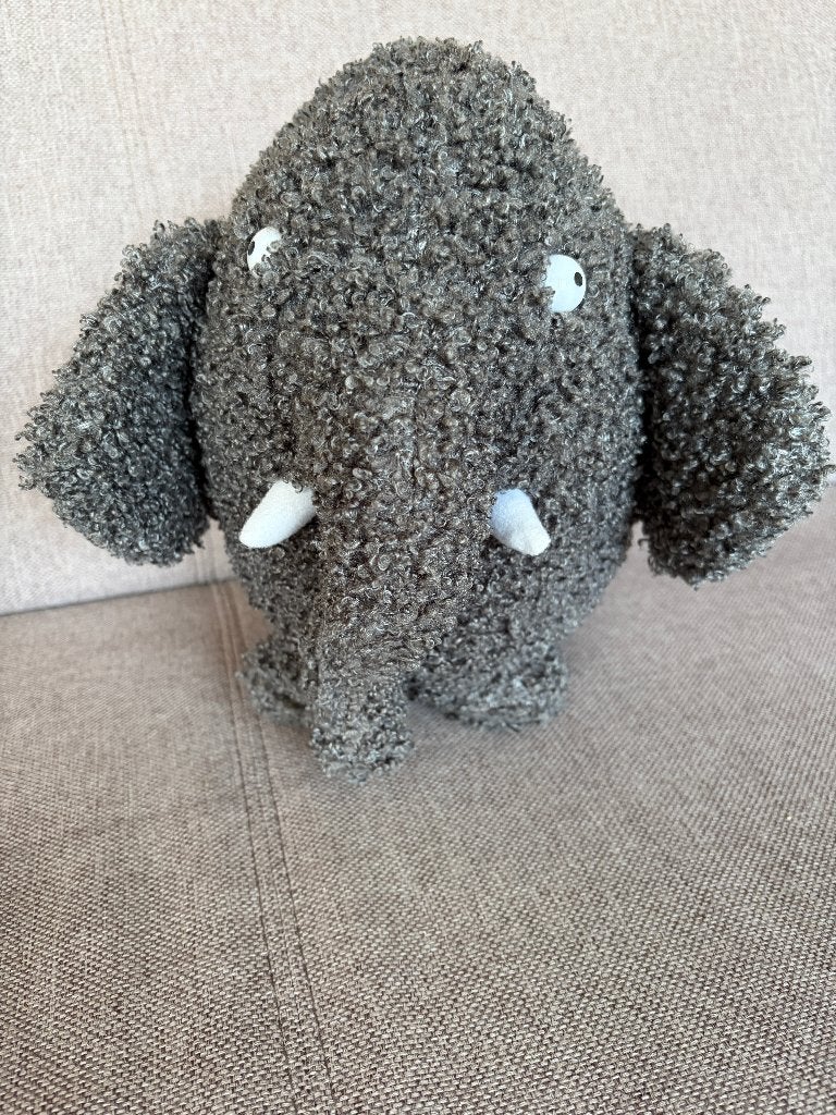 Grote knuffel Olli, Gebruikt, Grijs, Ophalen of Verzenden, Middelgroot (20 tot 80 cm)