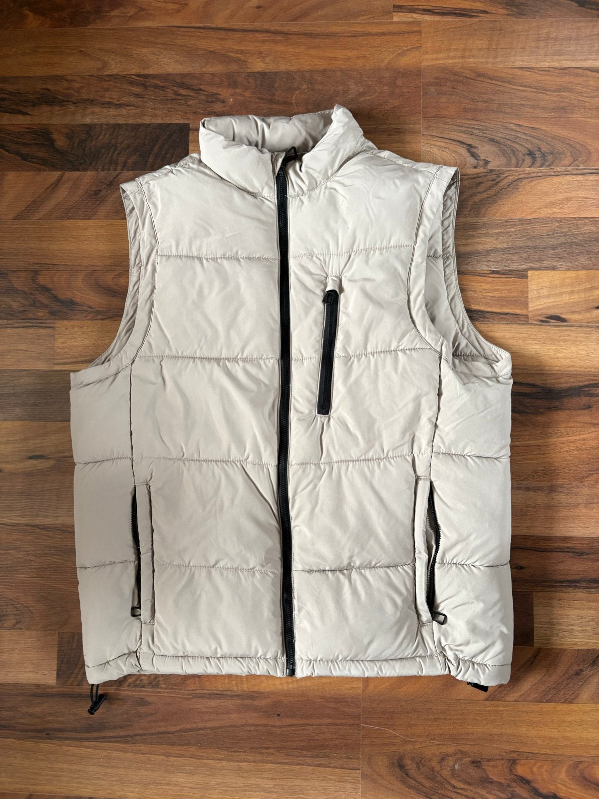 Zara Bodywarmer Maat M, Ophalen of Verzenden, Zo goed als nieuw, Maat 48/50 (M), Beige