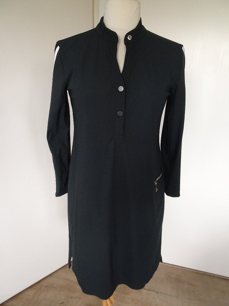 STRETCH JURK VAN JANE LUSHKA MAAT S **, Kleding | Dames, Ophalen of Verzenden, Zo goed als nieuw, Jane Lushka, Knielengte
