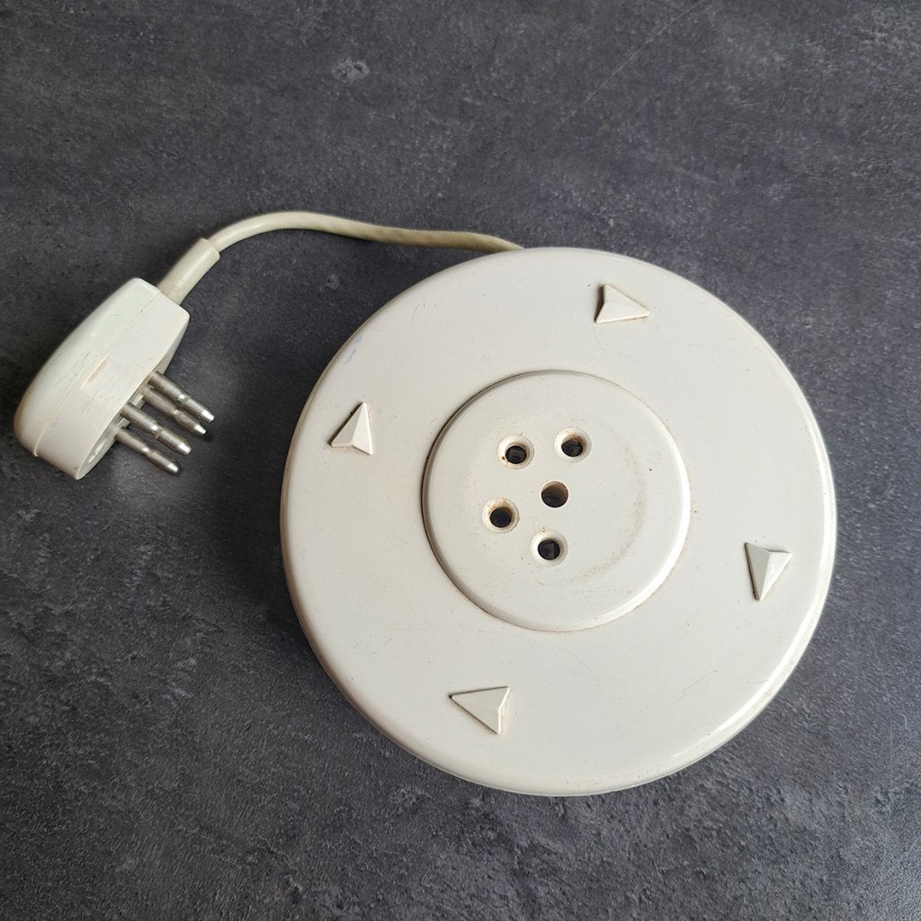 Vintage Ericsson telefoonverlengsnoer op een haspel, Ophalen of Verzenden, Gebruikt