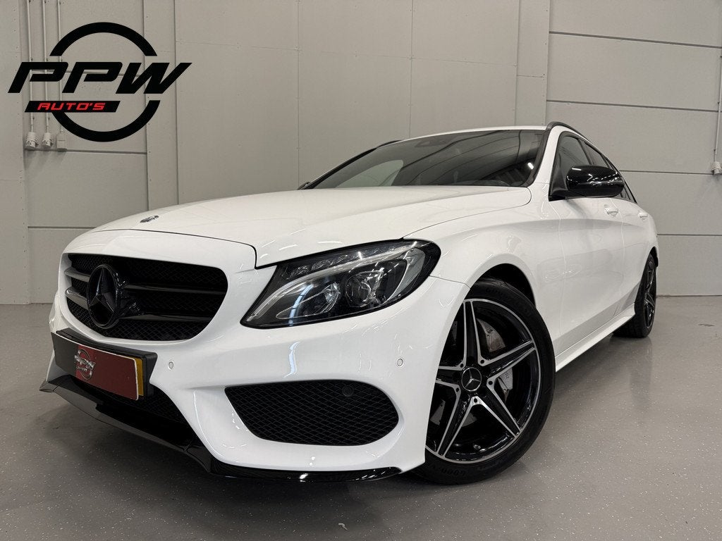 Mercedes-Benz C-Klasse Estate 250 AMG 9G-TRONIC LED/BURMESTE, Auto's, Automaat, Achterwielaandrijving, Gebruikt, 4 cilinders