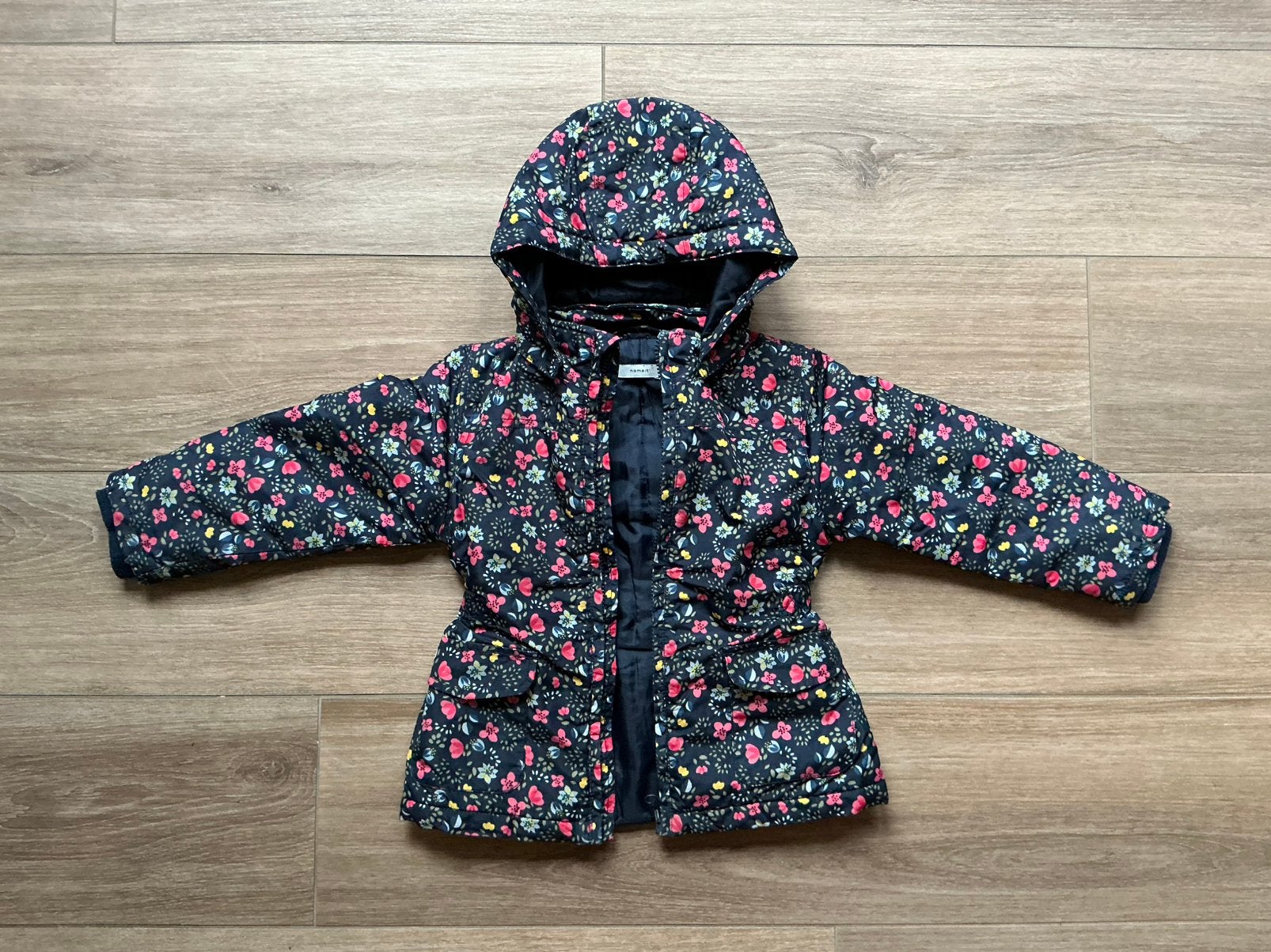 Leuke winterjas meisje Name It, Ophalen of Verzenden, Gebruikt, Meisje, Jas