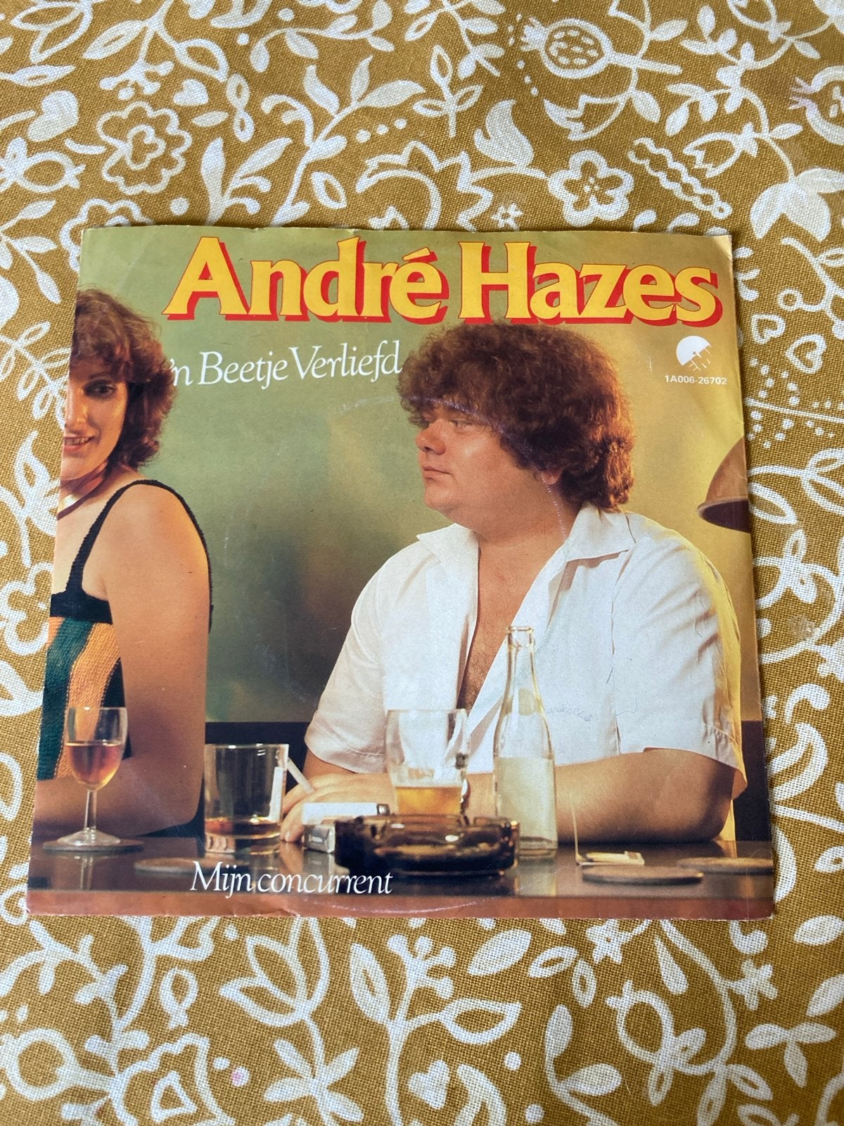 André Hazes - 'n Beetje Verliefd / Mijn Concurrent (Single), Cd's en Dvd's, Vinyl Singles, Gebruikt, 7 inch, Ophalen of Verzenden