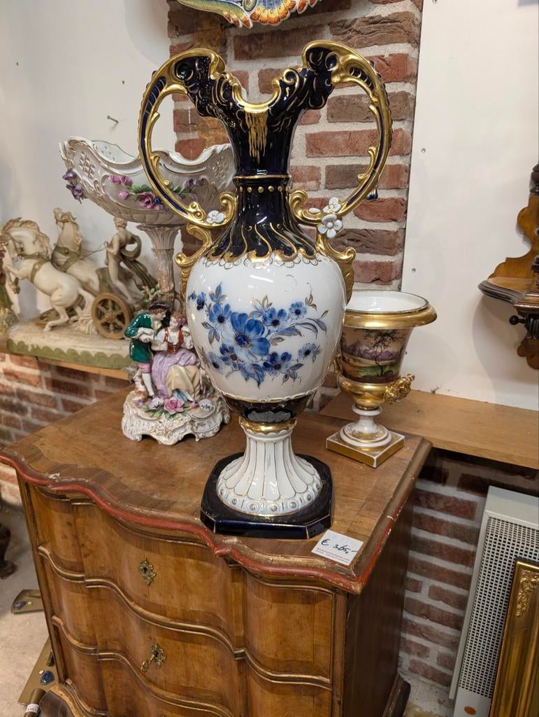 Grote porseleinen Sier vaas €270. 64 cm hoog, Ophalen