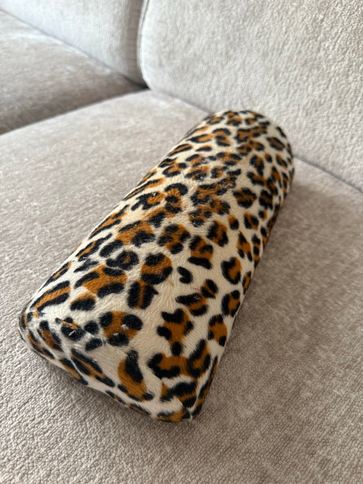 Leopardprint nekkussen - Nagel, Ophalen of Verzenden, Zo goed als nieuw, Meerkleurig, Heer of Dame