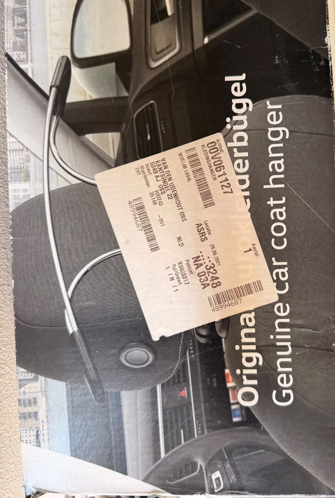 Nieuwe Volkswagen T-Roc Kledinghanger - Ongebruikt, Auto diversen, Ophalen of Verzenden, Nieuw