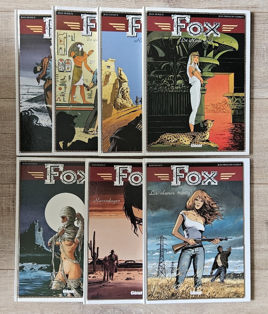 Fox 1 t/m 7 hc - complete reeks - Dufaux/Charles - 1991/98, Boeken, Complete serie of reeks, Jean Dufaux, Ophalen of Verzenden
