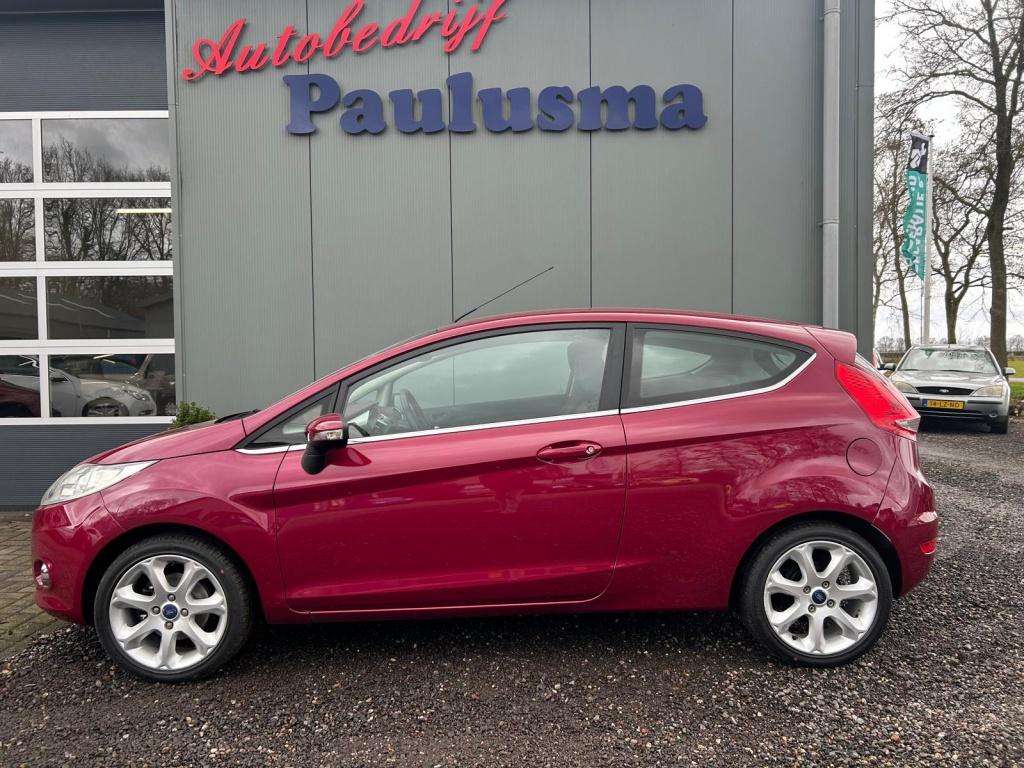 Ford Fiesta 1.25 Trend Clima|Lm-velgen|Elec-pak (bj 2009), Stof, 4 cilinders, 82 pk, Bedrijf
