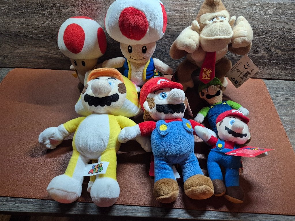 Super Mario Pluche, Super Mario, Ophalen of Verzenden, Gebruikt, Overige typen