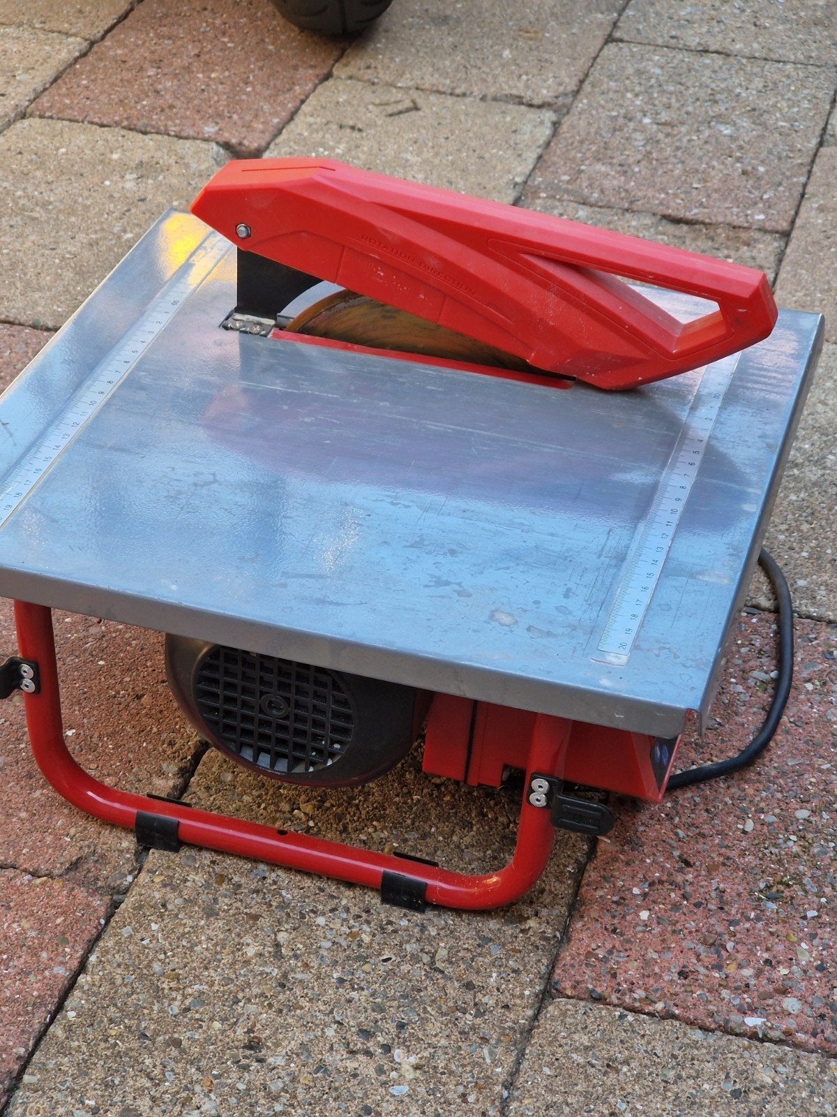 Einhell TC-TC 618 Tegelsnijder - Zo goed als nieuw, Doe-het-zelf en Verbouw, Ophalen, Minder dan 30 mm, Overige typen, Einhell