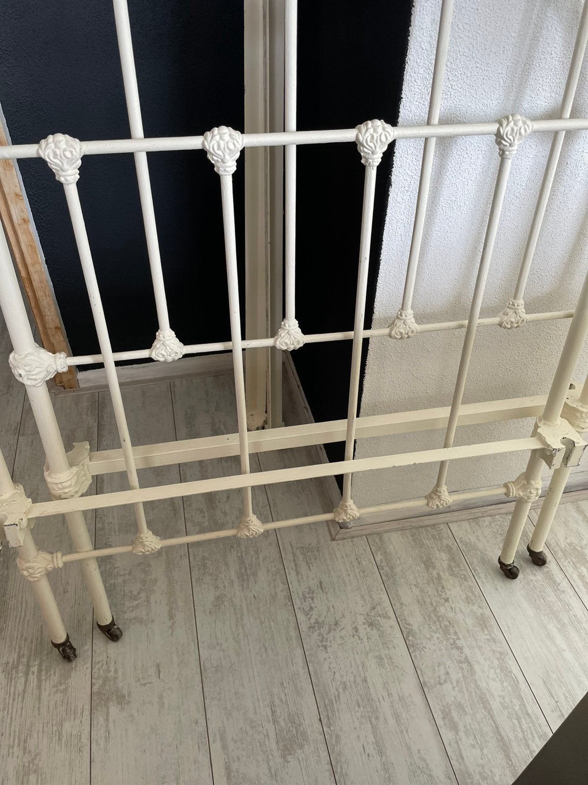 Spijlen bed brocante 190x80, Ophalen