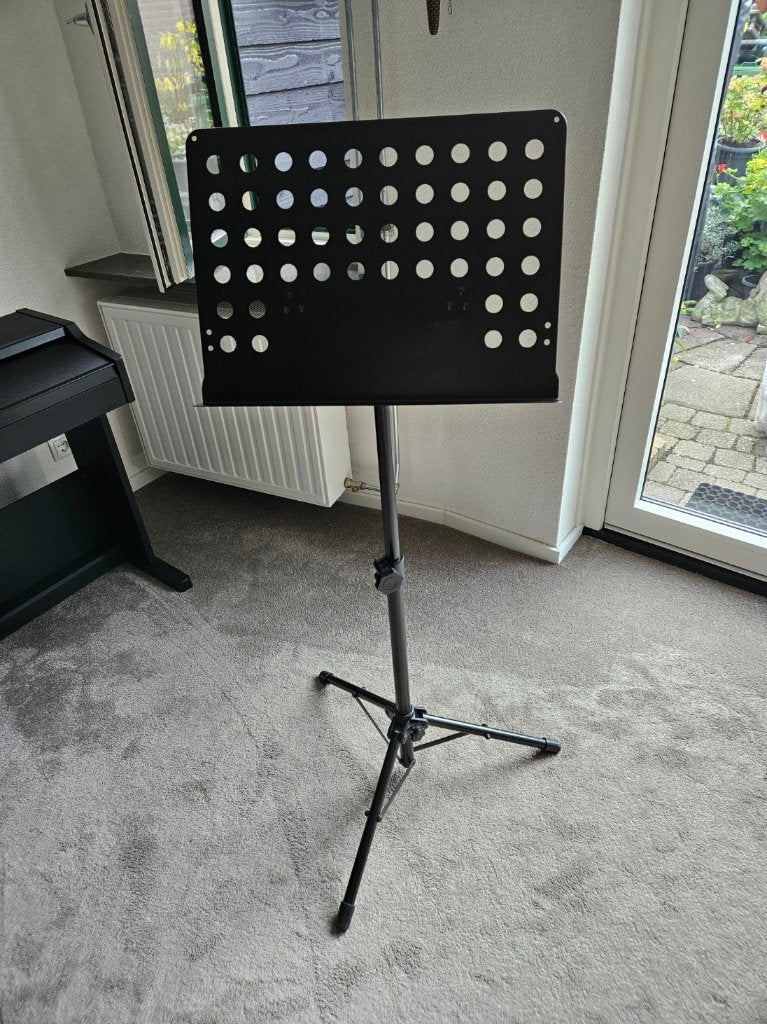 muziekstandaard, Muziek en Instrumenten, Ophalen of Verzenden, Gebruikt, Muziekstandaard