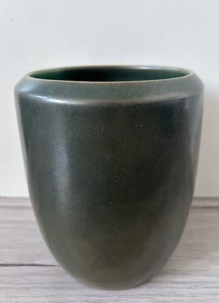 Mobach vaas keramiek groen luster 1980's, Antiek en Kunst, Antiek | Keramiek en Aardewerk, Ophalen of Verzenden