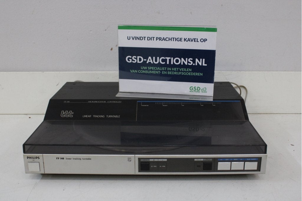 Philips FP 146 Linear Tracking Turntable, Ophalen of Verzenden, Niet ingevuld, Niet ingevuld, Niet ingevuld