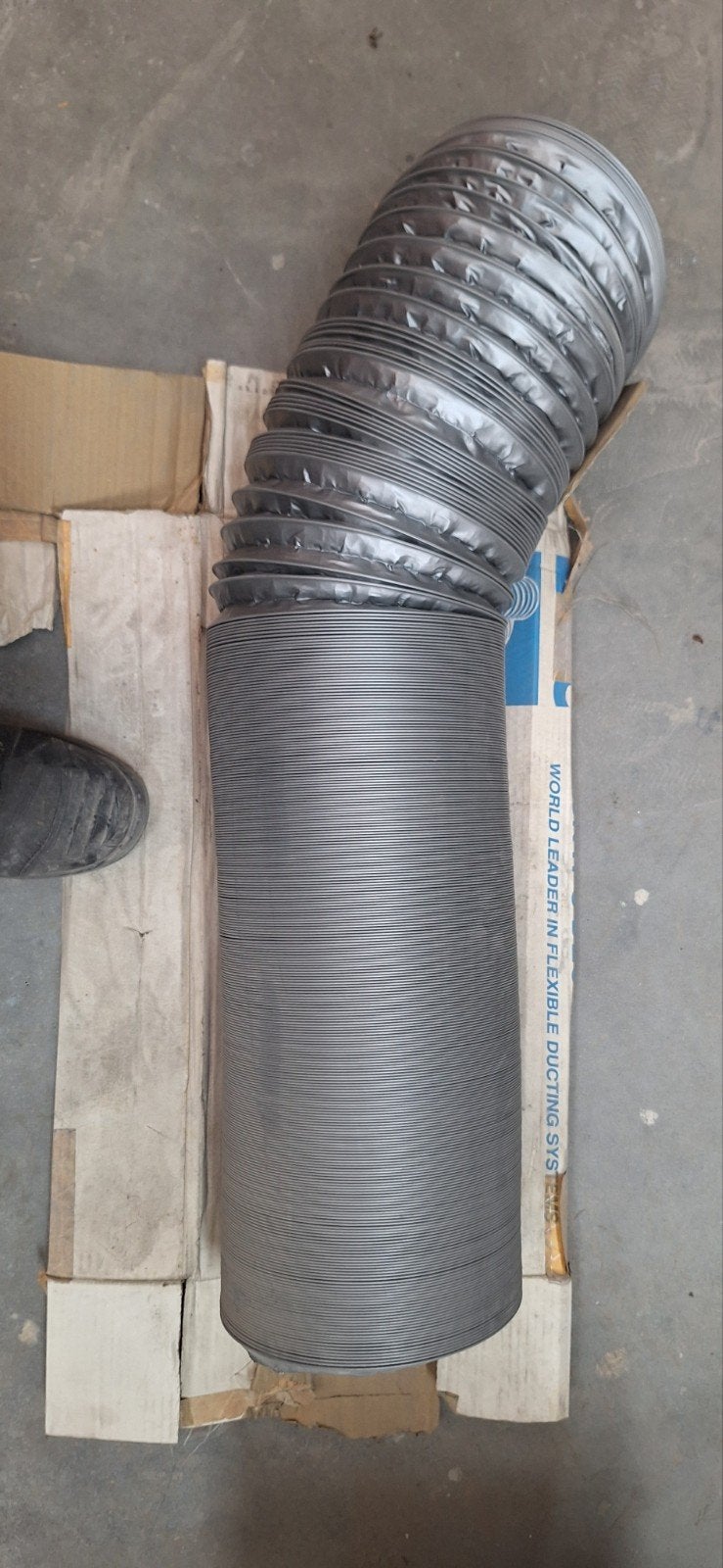 2x Flexibele ventilatieslang - Aluminium afvoerslang, Ophalen of Verzenden, Nieuw, Afzuiger