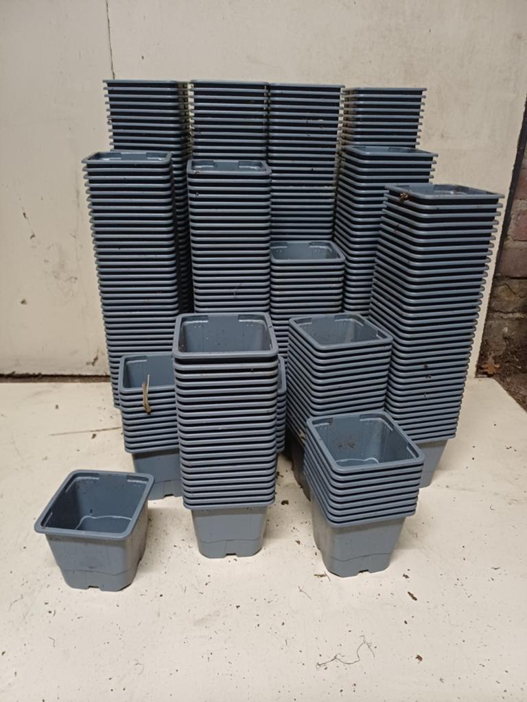 Kweekpotten plantenpotten bloempotten 9x9x8 cm, Tuin en Terras, Vierkant, Ophalen of Verzenden, Nvt, Nvt