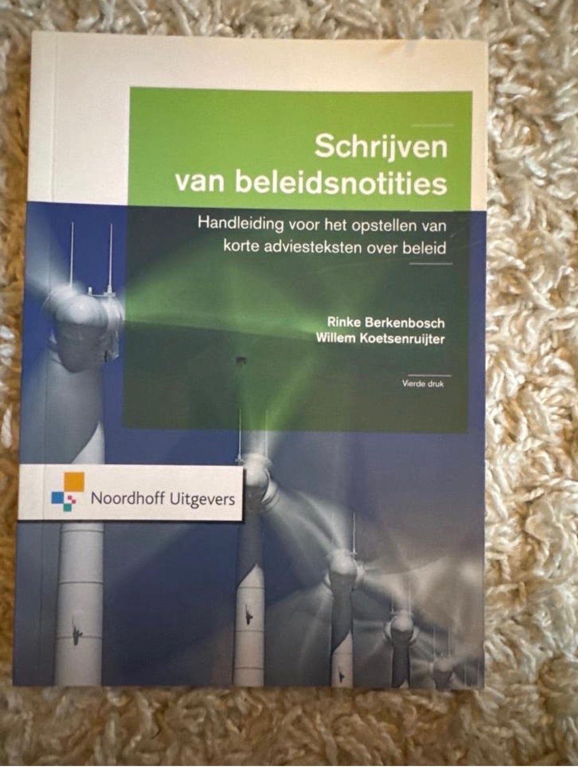 Schrijven van beleidsnotities - Rinke Berkenbosch, Boeken, Ophalen of Verzenden, Gamma, Gelezen, HBO